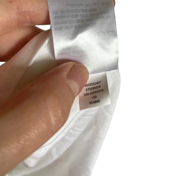 Chico’s • White Square-Neck Top - Picture 7 of 9